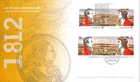 Canada - FDC - Scott 2554-2455 - War of 1812 - 2012 - Joint Issue with Guernsey