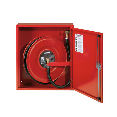 GLORIA Wandhydrantenschrank, Modell 7202 S rot verzinktes Stahlblech beschichtet