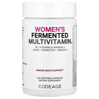Women's Fermented Multivitamin, 120 Vegetable Capsules