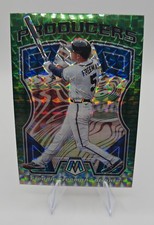 2021 Panini Mosaic - Producers Freddie Freeman #P1 Green Mosaic Prizm