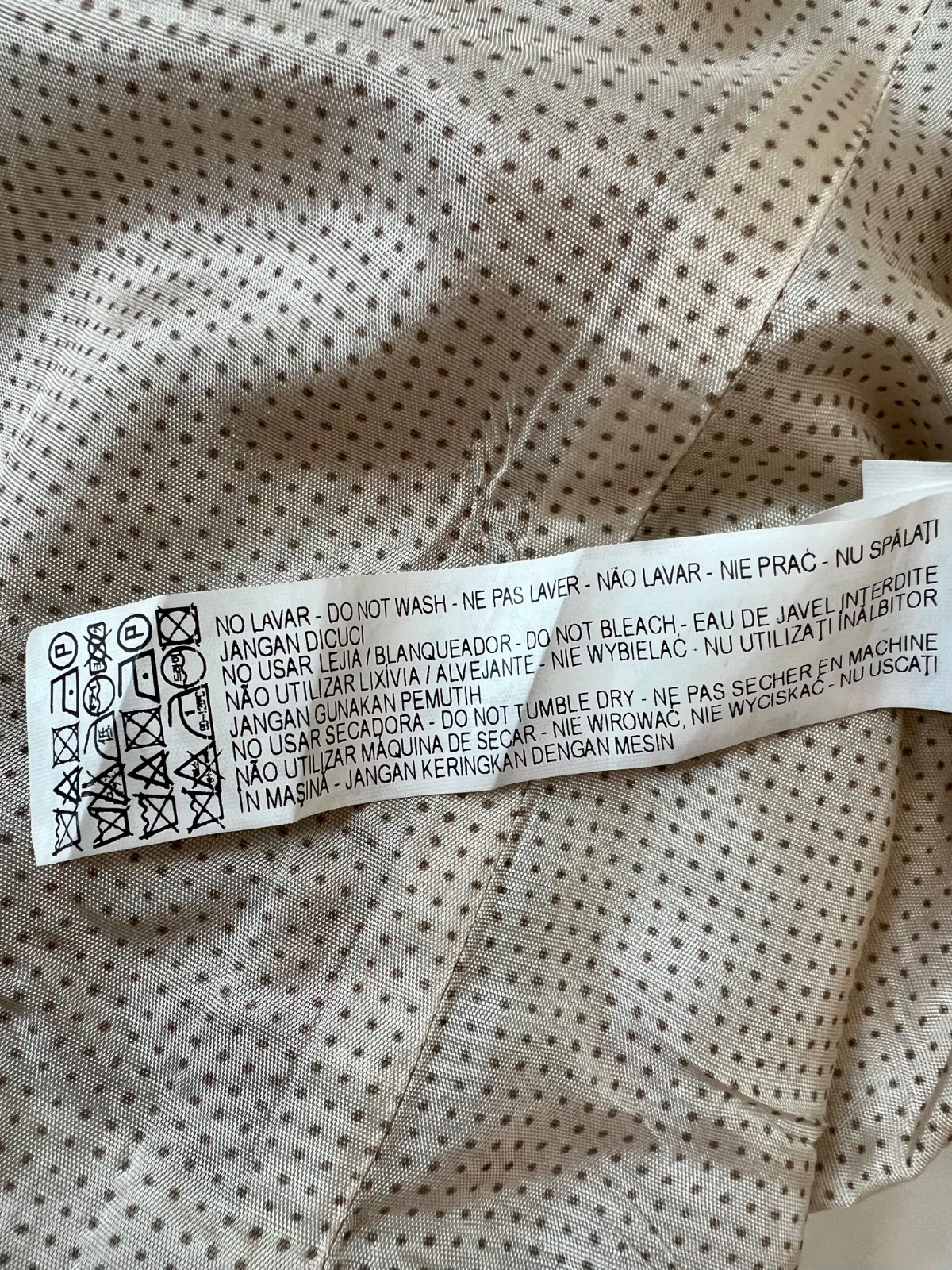 Zara Basic Caramel Brown One Button Welted Pocket… - image 12