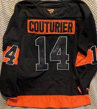 Sean Couturier signed replica Jersey Philadelphia Flyers autographed NHL Proof