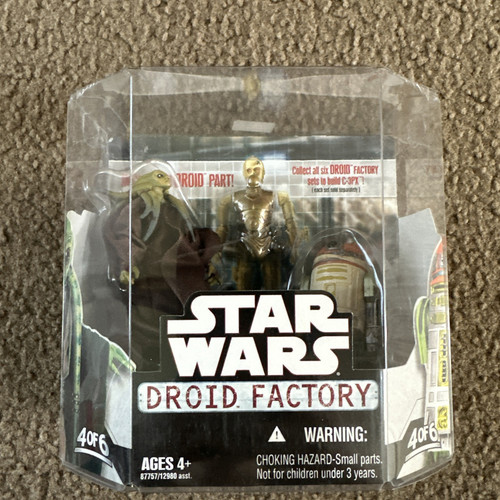 2008 Hasbro Star Wars Droid Factory Kit Fisto & R4-H5 4 Of 6 New In The Box