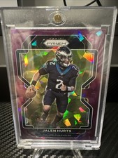 2021 Panini Prizm - Jalen Hurts #221 Purple Ice Prizm /225