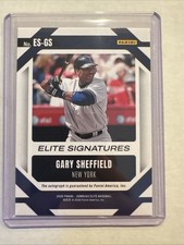 Gary Sheffield Autograph Indiana Baseball Trading Cards for sale