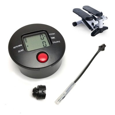 Heimtraining Stepper Monitor zeigt Durchschnitt pro Minute an verbrannte Kalorie