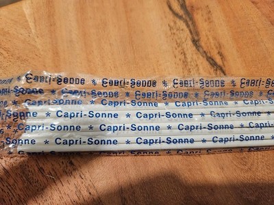 Caprisonne 5er Pack Strohhalme Plastik Original verpackt (weiß) Capri Sonne
