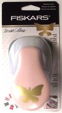Fiskars 105220-1002 BUTTERFLY Teresa Collins Large Lever Paper Punch Scrapbookin