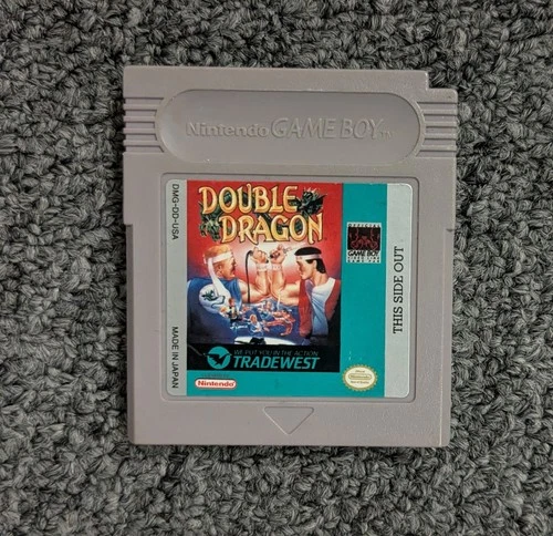 Double Dragon (Nintendo Game Boy, 1990) Original Tested!