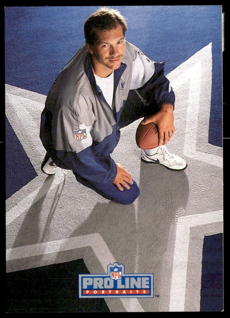 1992 Pro Line Portraits Jay Novacek #390 Dallas Cowboys