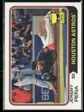*Jeremy Peña* #285 2023 Topps Heritage
