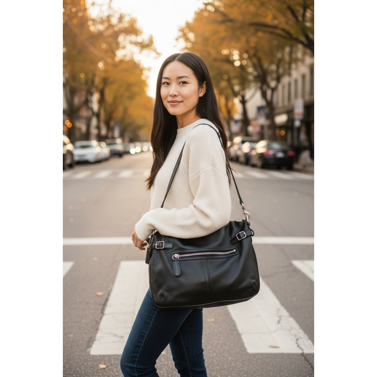 ショルダーバッグ Coach Bonnie Sling Ergo Limited Edition COACH VINTAGE Bonnie Leather Foldover Convertible Tote/Shoulder