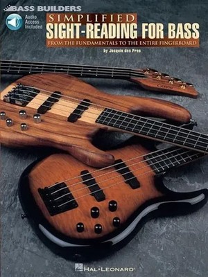 Simplified Sight-Reading for Bass Book/Online Audio | Josquin Des Pres | Buch