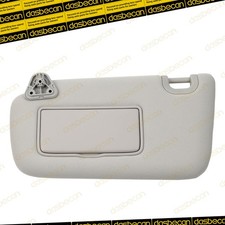 Left Driver Side Sun Visor Gray Wmirror For Nissan Sentra 2013-2019 96401-3sg8a