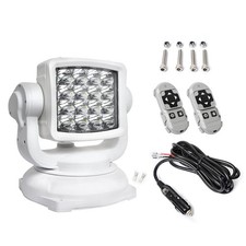 EXZEIT 80W Led Searchlight for Boat Marine, Remote Searchlight