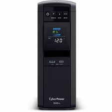 CyberPower CP1500PFCLCD 1500VA 1000W PFC Sinewave AVR 12-Outlet Tower UPS