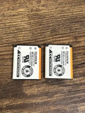 2 x FUJIFILM NP-45/45 Li-ion Batteries - Genuine Replacement Batteries Used