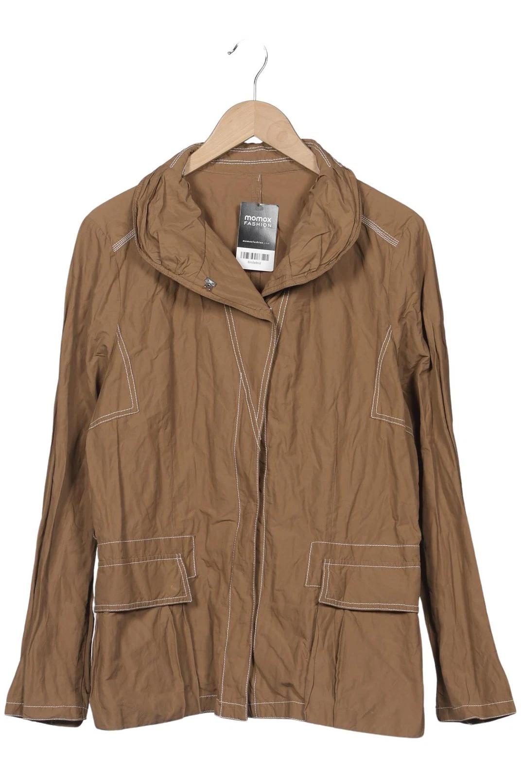 Moncler giacca donna giacca anorak jacket cappotto corto taglia XXL cotone beige #8mdx8nd