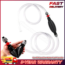 9.8ft Siphon Hand Pump Multifunction For Oil Gasoline Water Fuel Transfer