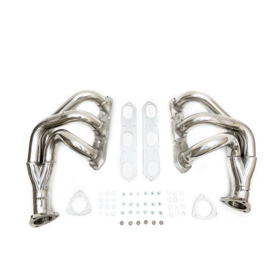 996 997 Porsche 911 3.4L 3.6L Non Turbo Equal Length Headers Stainless NEW - Image 2 of 2