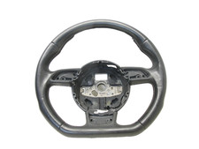 13-17 Audi 8t S5 Flat Bottom Steering Wheel 3 Three Spoke Leather Oem 013025