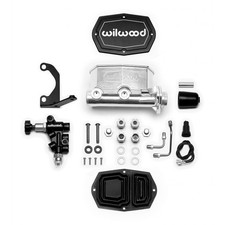 Wilwood Master Cylinder - 1in Bore - Wbracket And Valve - Ball Burnished