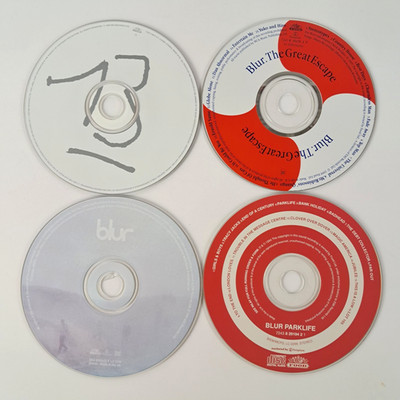 Blur CD Bundle 4 Albums Parklife Great Escape Blur 13 EX Discs Only