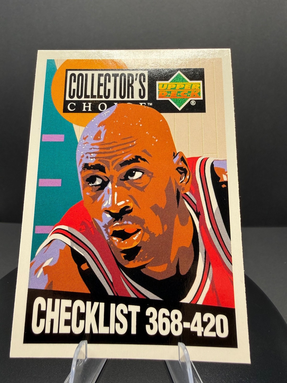 🏀 1994-95 Upper Deck Collector’s Choice #420 — Michael Jordan, Chicago Bulls 🔥
