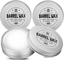 Lounsweer 3 Pcs Barrel Sealing Wax for Leaks in Wood Barrels 2 Oz Wax Sealer for