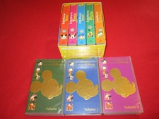 Lot de 8 VHS/cassettes vidéo Disney: mickey, Donald, Minnie, Pluto...