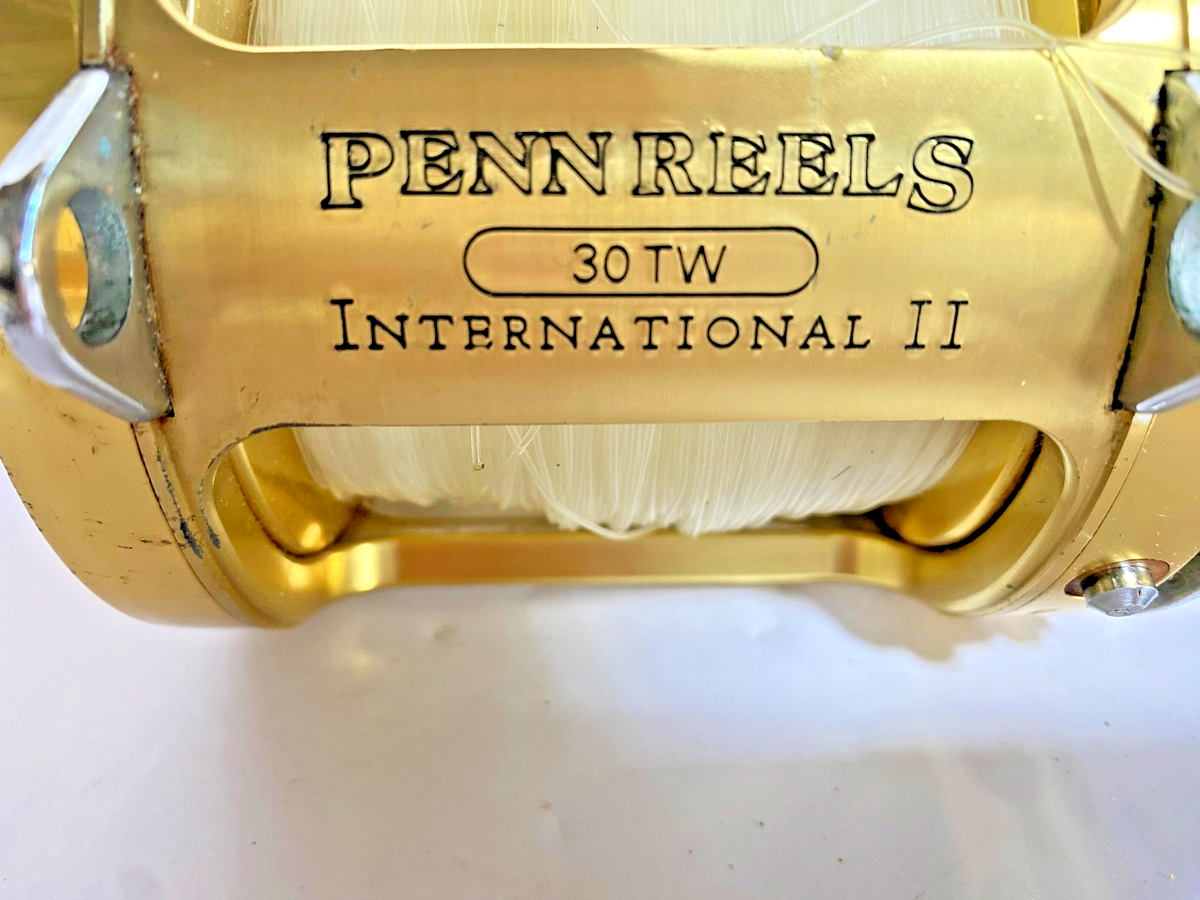 Penn Reel International Tournament II Gold TW30 Big Game Wide