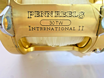 Penn Reel International Tournament II Gold TW30 Big Game Wide