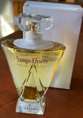 Vintage Champs Elysees by Guerlain 3.4 floz /100 ml EDT Spray, Orgnl formula HTF