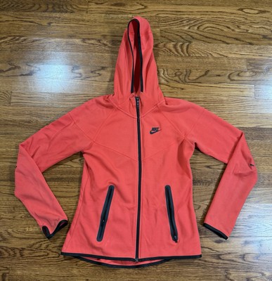nike pink red fleece