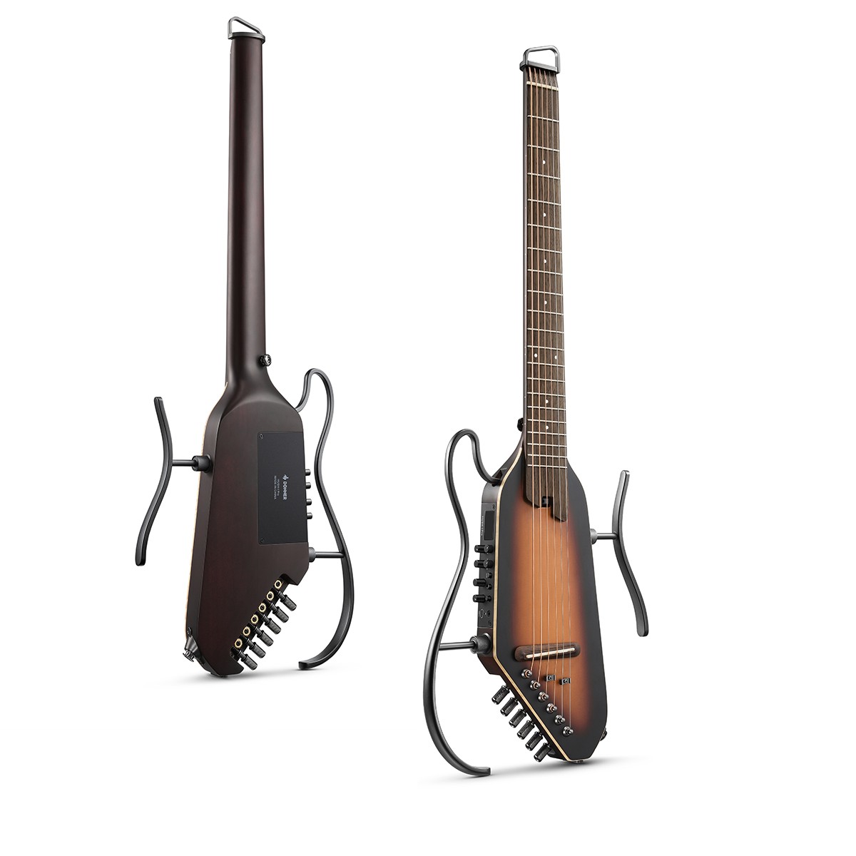 Donner HUSH-I Pro Headless Electric Acoustic Guitar With Multi