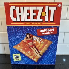 Cheez-It Pool Float – Extra Large Inflatable Snack Shaped Floatie FAST SHIPPING!