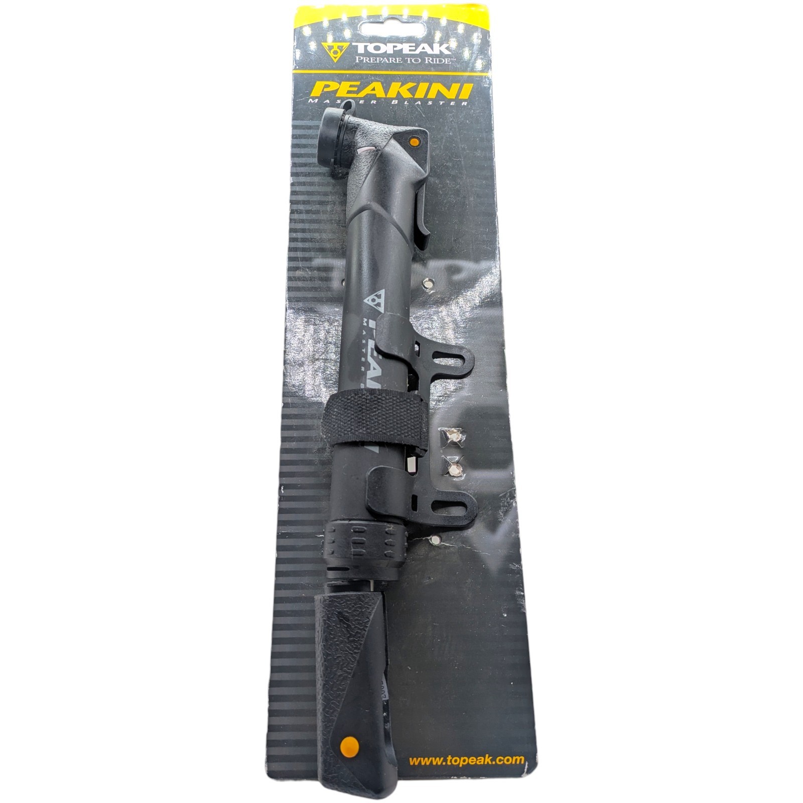 Topeak Peakini Mini Pump - Black for mountain bike. New