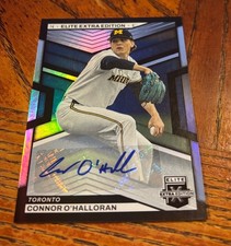 2023 Panini Elite Extra Edition Base Signatures Autograph # 16 Connor o Halloran
