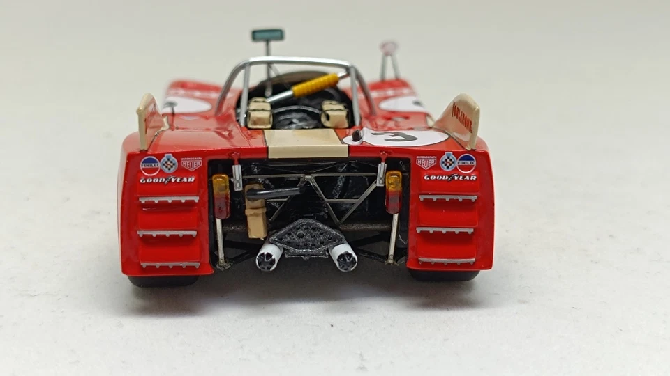 Porsche 908/3 1973 Cheneviere/Fernández/Torredemer Le Mans Spark 1:43 - Imagen 4 de 4