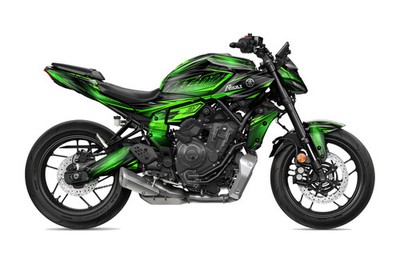 Dekor passend für Yamaha MT 07 - Shock Edition / Grün / 2025 - 2026