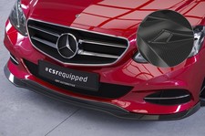 Cup Spoiler Lippe Front Carbon Look für Mercedes E-Klasse (W212/S212) CSL751-C