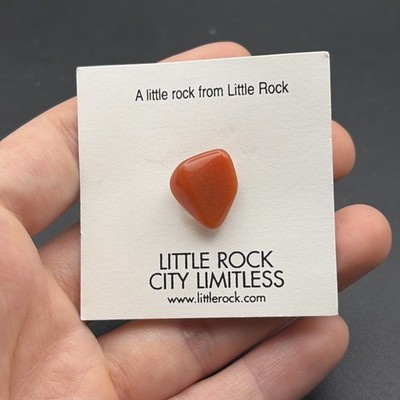 Little Rock Arkansas Little Rock City Limitless Stone Lapel Hat Pin