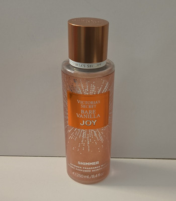 Victoria's Secret Bare Vanilla Joy Shimmer Fragrance Mist Vanilla Jasmine 8.4
