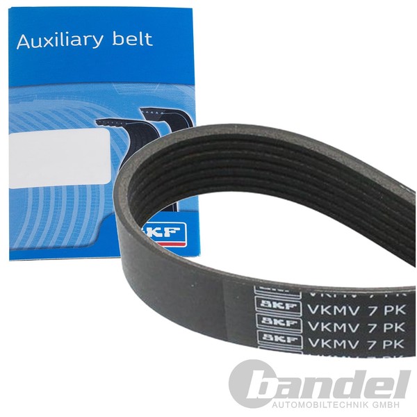 SKF Keilrippenriemen Vkmv 7PK880 Passend FüR Renault Clio Modus Twingo Wind-image
