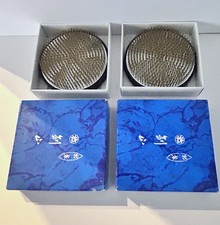 NIB Two Japanese FLOWER FROG 3" D Ikebana Kenzan Flower Holder 1/2" Spikes 9005