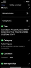 Crow town Private Auction POTF POWER OF THE FORCE ROMBA CUSTOM STAFF
