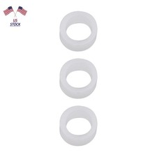 For Nikon 18-55mm Lens Camera Lens Screw Cap Gasket Rubber Pad Set Black 3PCS a