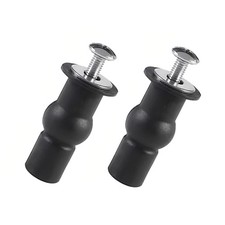 2 Pack Toilet Seat Bolts - Hinge Bolt Screws Toilet Seat Fixings for 14-16mm ...