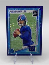 2025 Panini Donruss Optic - Rated Rookie Jaxson Dart #273 Purple Shock Prizm...