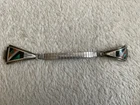 ZUNI SILVER + INLAY WATCH TIPS BY BOONE (KEWA)